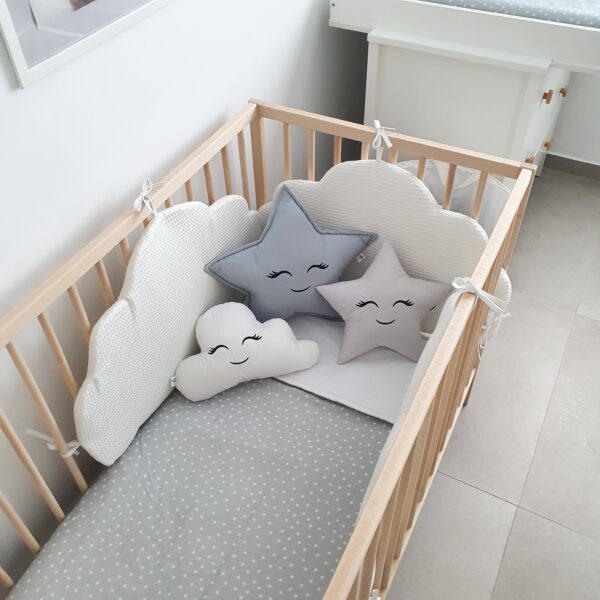 Cloud cot bumper set sale