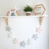 Guirnalda con estrellas hecha a tu gusto