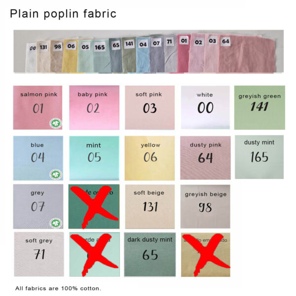 Small pennants fabrics 95, 98, 47 and 14 - Image 2