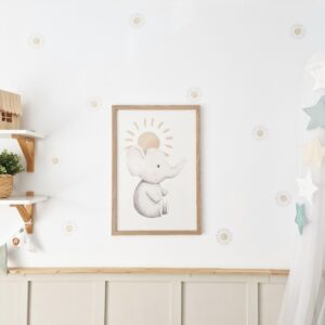 Prints with jungle animals - Elephant