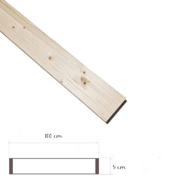Wooden plank for decorative moldings - Image 2