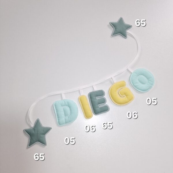 NEW Wreath with name made to your liking - Image 8