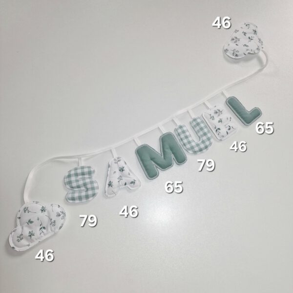 NEW Wreath with name made to your liking - Image 11