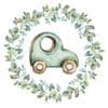 Children's prints with car or airplane - Image 4