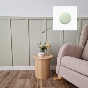 Grayish green paint