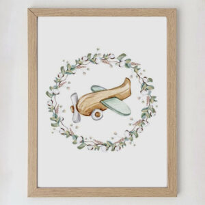 Children's prints with car or airplane - Plane